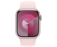 Apple Watch 9 41/Pink Aluminum/Light Pink Sport Band S/M GPS - 1180261 - zdjęcie 2